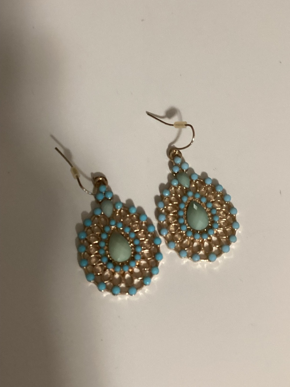 Light blue earrings